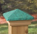 Victoria Real Patina High Point post cap 4x4